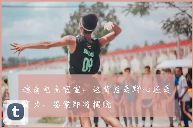 越南电竞官宣，这背后是野心还是实力，答案即将揭晓